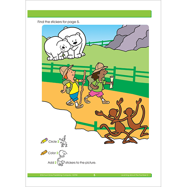 Math Sticker Book