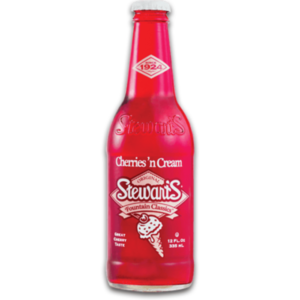 Original Stewart's Cherries n Cream Soda