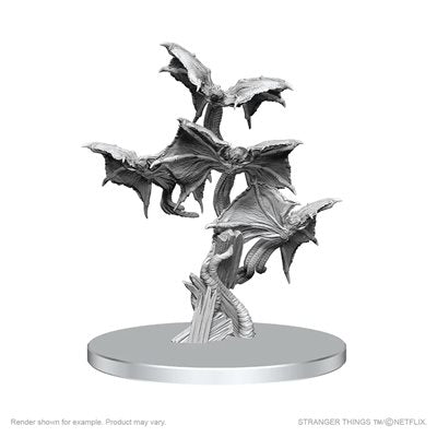 Stranger Things Unpainted Miniatures: Demobat Swarm
