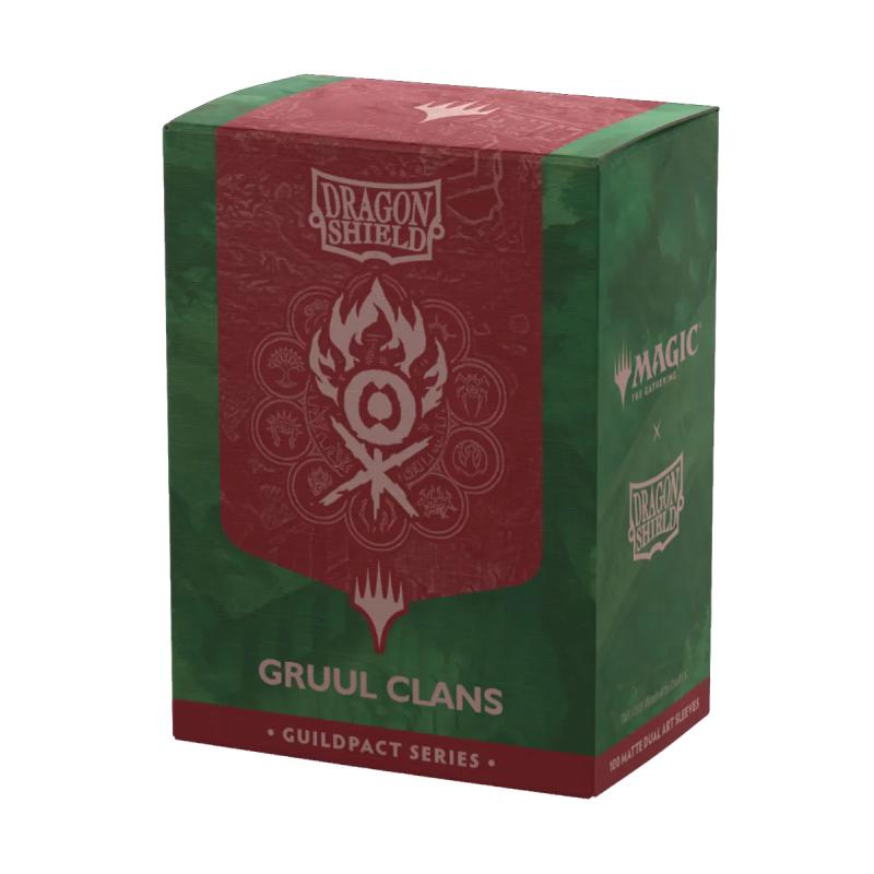 DRAGON SHIELD M:TG GUILD GRUUL CLANS 100ct
