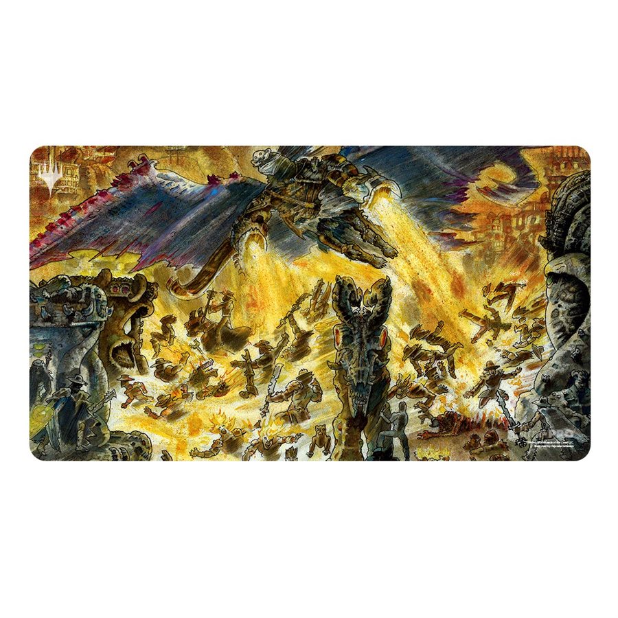 Playmat: Magic the Gathering: Outlaws of Thunder Junction Playmat Black