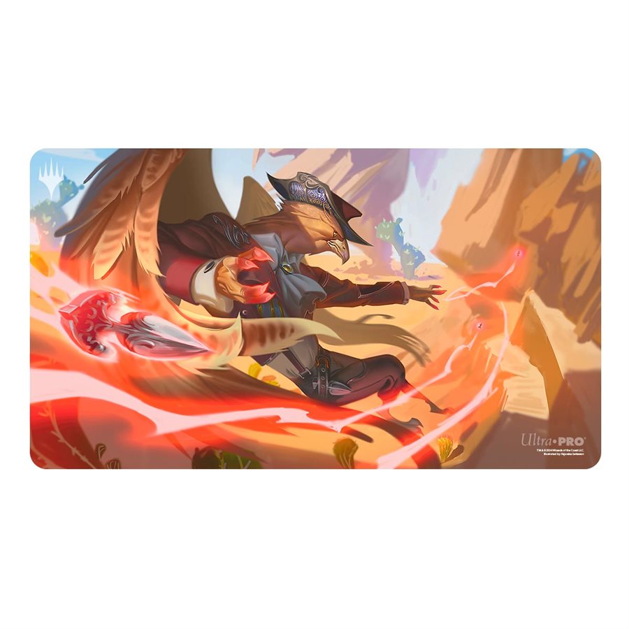 Playmat: Magic the Gathering: Outlaws of Thunder Junction Playmat Red