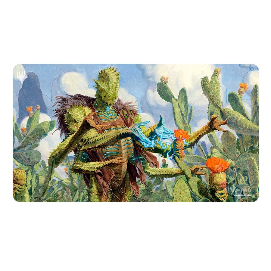 Outlaws of Thunder Junction Bristly Bill, Spine Sower Standard Gaming Playmat for Magic: The Gathering
