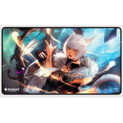 Playmat: Stitched (Black): Magic: The Gathering - Final Fantasy: Y'shtola Rhul