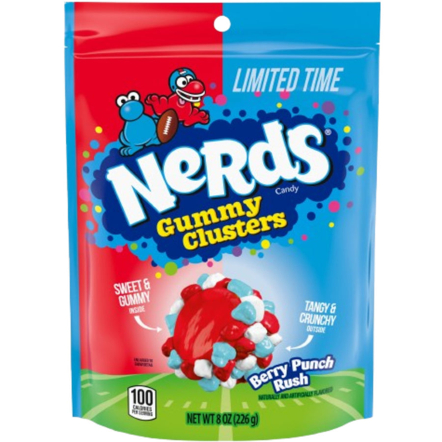 Ferrara Nerds Gummy Clusters Berry Punch Rush