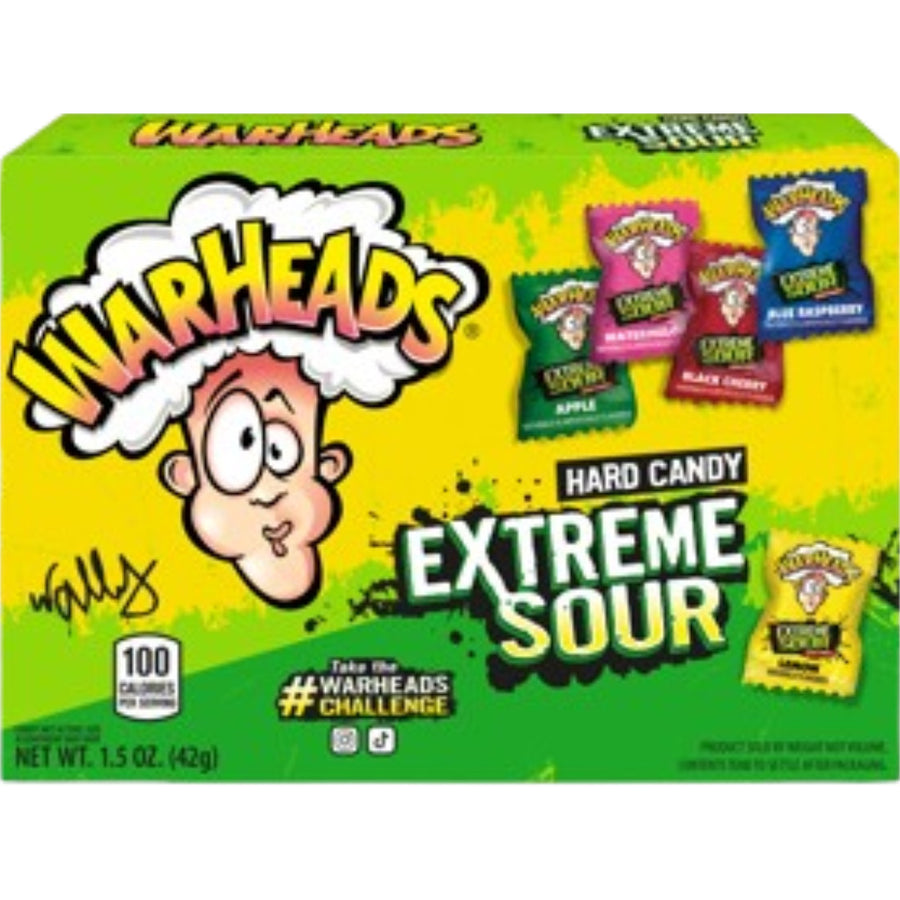 Warhead Extreme Sour Hard candy Theater Box