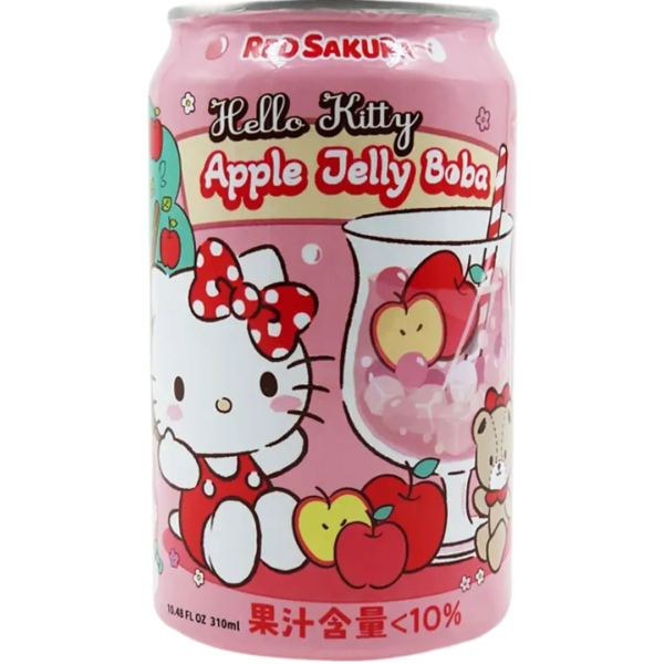 Hello Kitty Apple Jelly Boba
