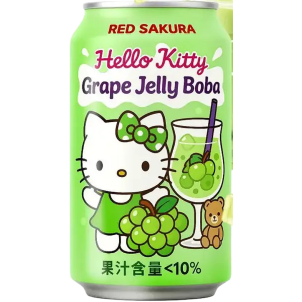 Hello Kitty Grape Jelly Boba