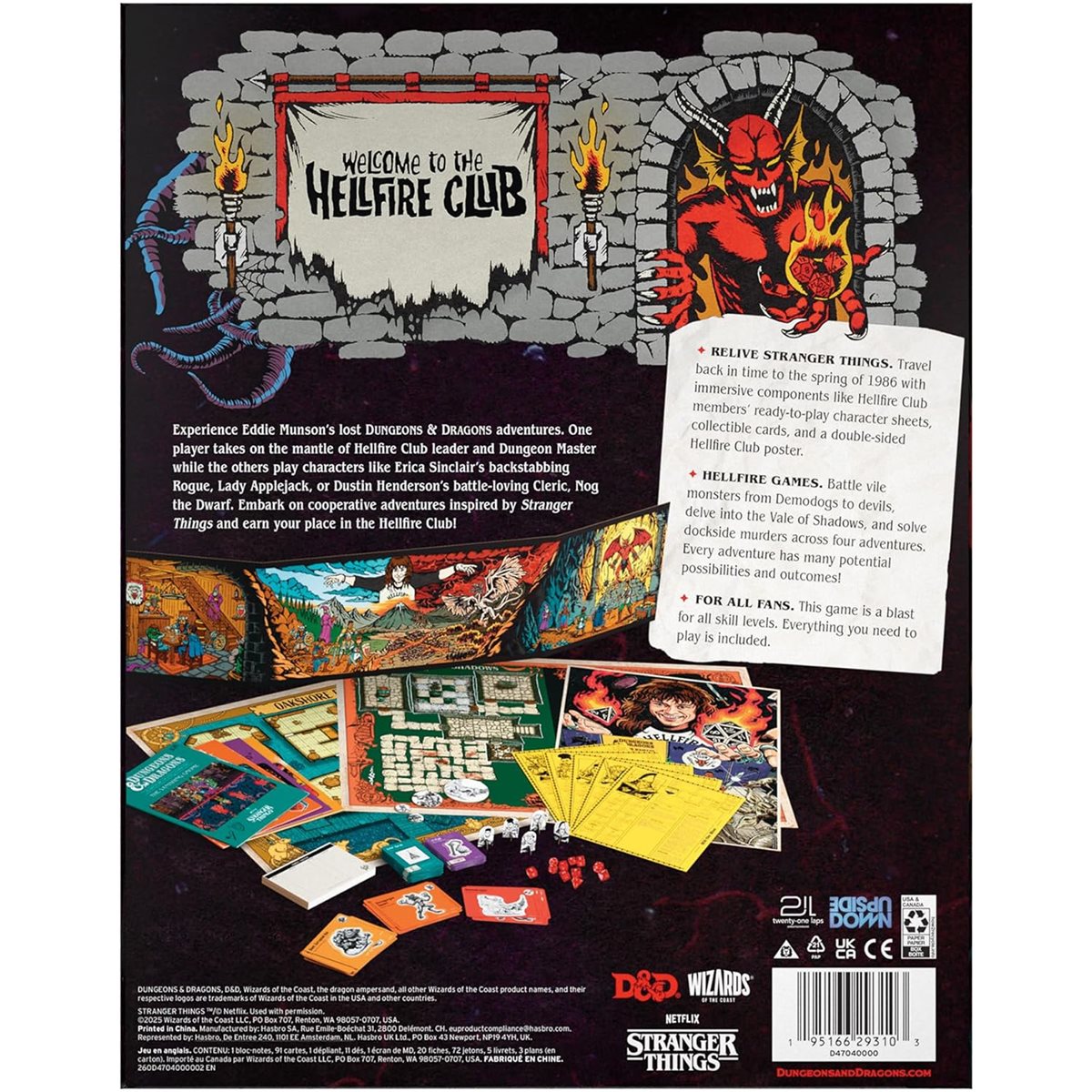 Dungeons & Dragons: Stranger Things: Welcome to the Hellfire Club (EN)