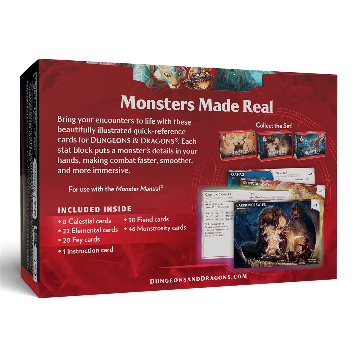 Dungeons & Dragons: Reference Cards: Monsters - Mystical and Menacing