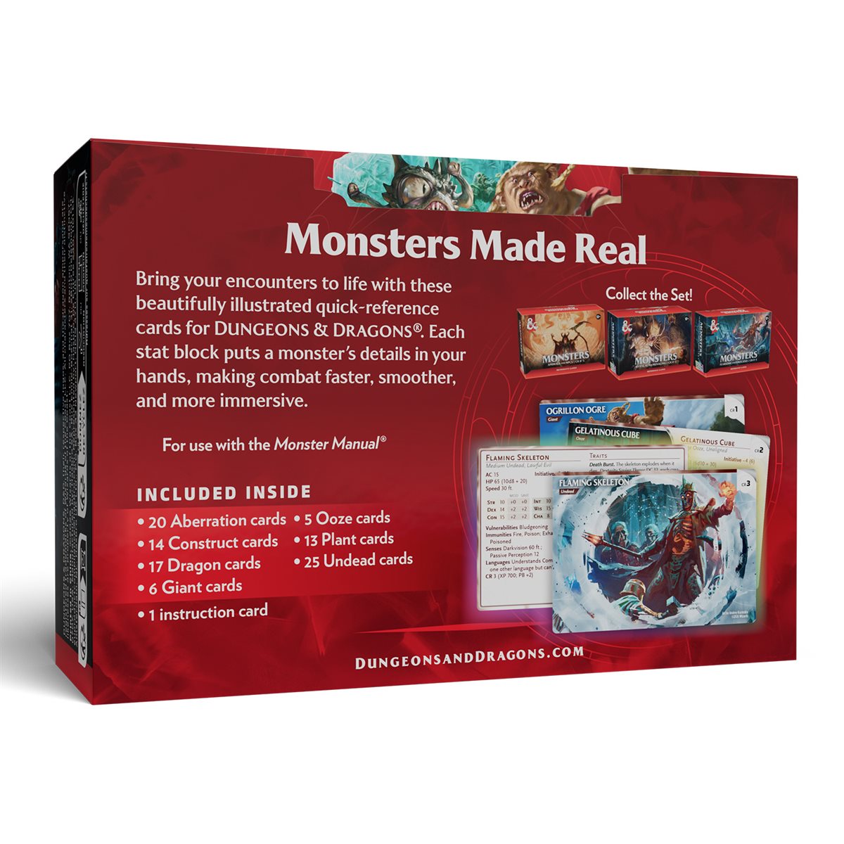 Dungeons & Dragons: Reference Cards: Monsters - Fearsome and Ferocious