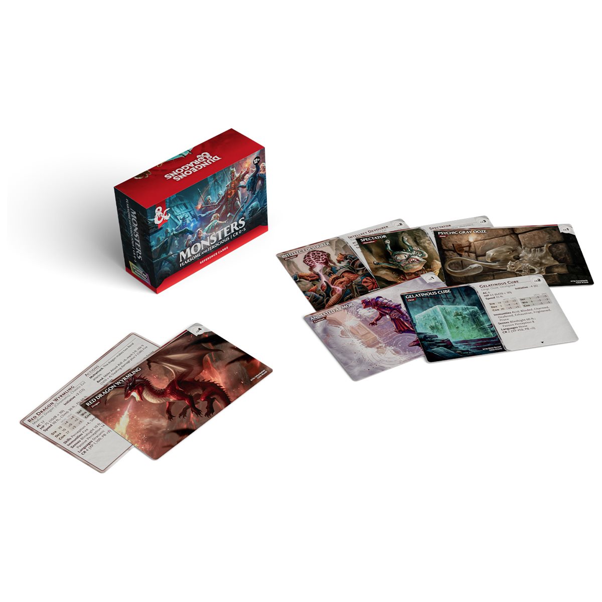 Dungeons & Dragons: Reference Cards: Monsters - Fearsome and Ferocious