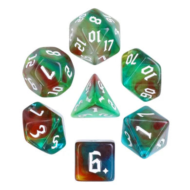 Wind Elves RPG Dice Set