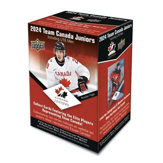 2024 Upper Deck Team Canada Juniors Hockey Blaster