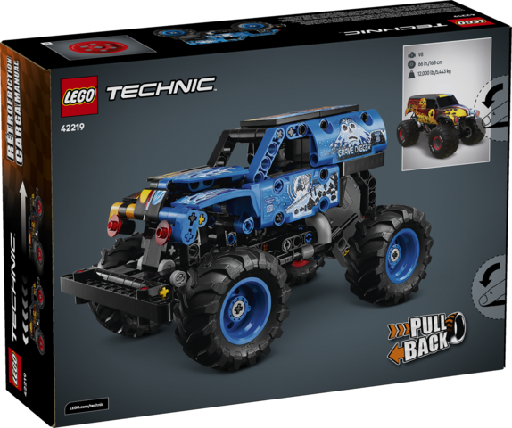 LEGO® Technic™ Monster Jam Grave Digger Fire and Ice