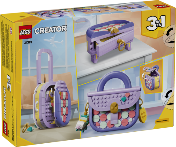 Art Fashion Bag with Storage