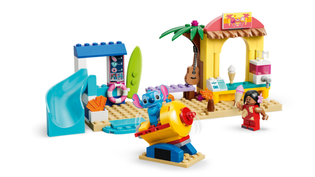Beach Fun with Lilo & Stitch