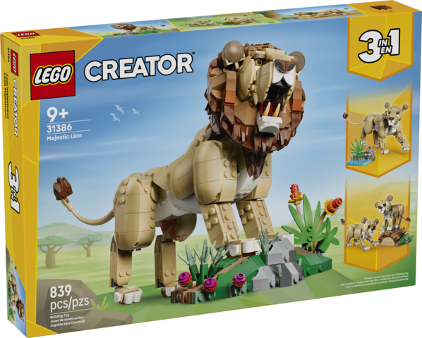 Wild Animals: Majestic Lion