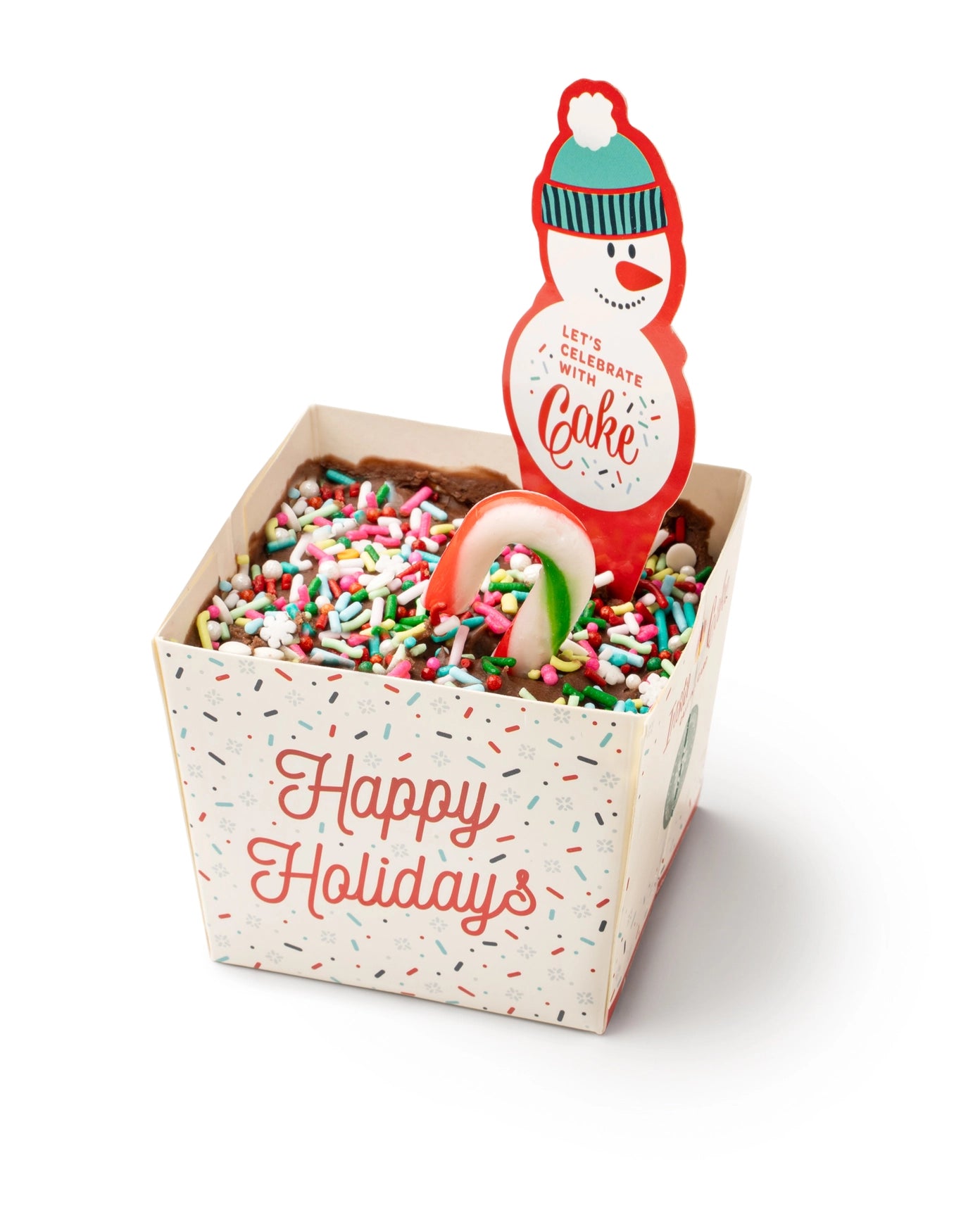 InstaCake Hot Chocolate Brownie with Chocolate Frosting