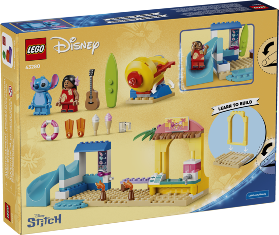 Beach Fun with Lilo & Stitch