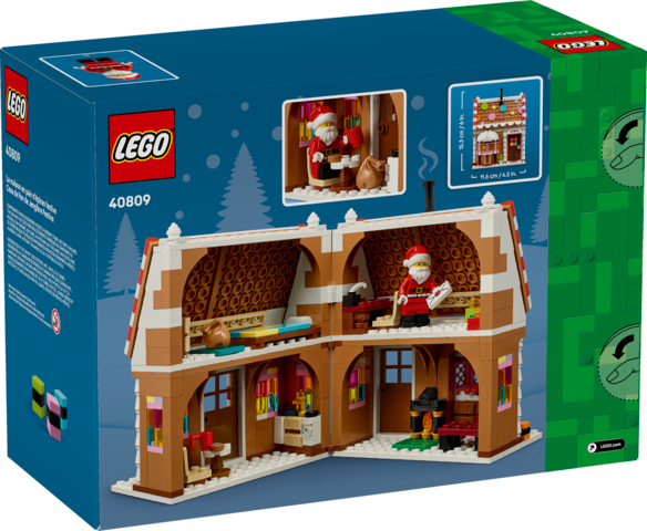Festive Gingerbread House