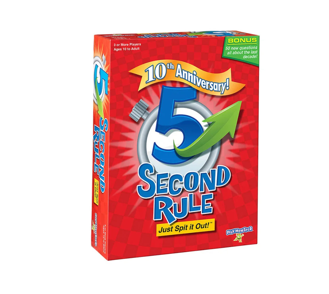 5 Second Rule 10th Anniversary