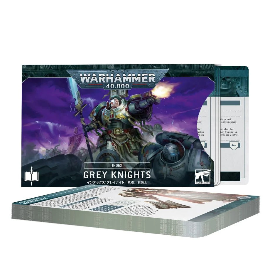 Warhammer 40k Index Cards: Grey Knights