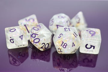 Frozen Treasure RPG Dice Set