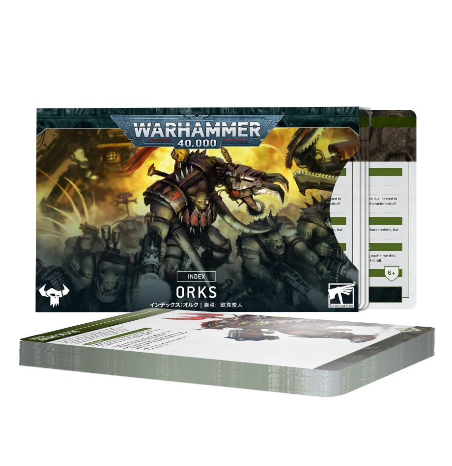 Warhammer 40k Index Cards: Orks