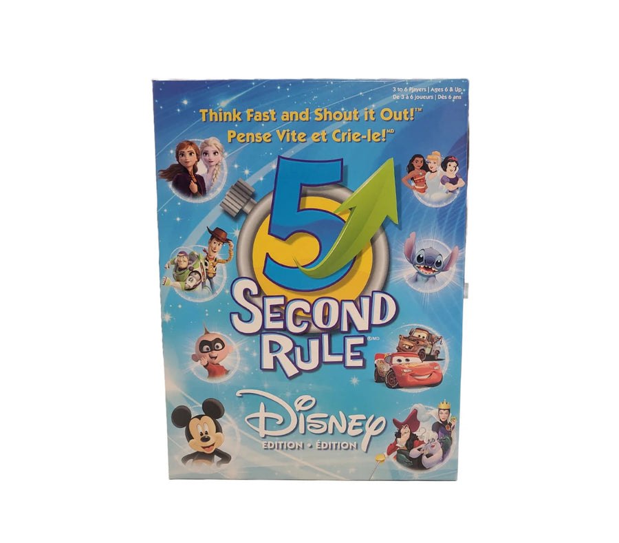 5 Second Rule Disney (Bilingual)