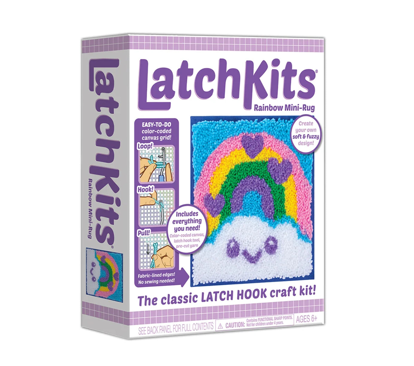 LatchKits: Rainbow Mini Rug
