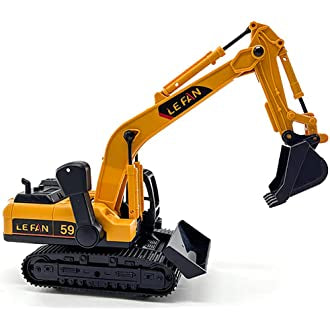 Diecast Lefan Construction Excavator