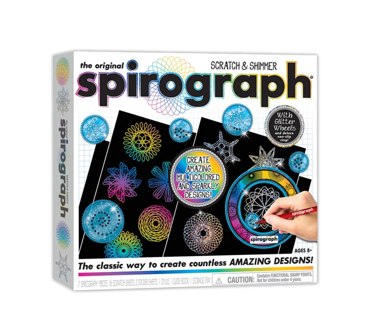 Spirograph Scratch & Shimmer