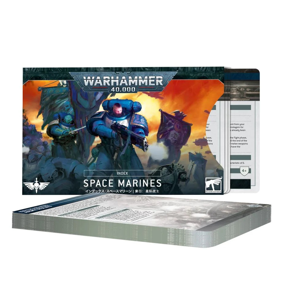 Warhammer 40k Index Cards: Space Marines