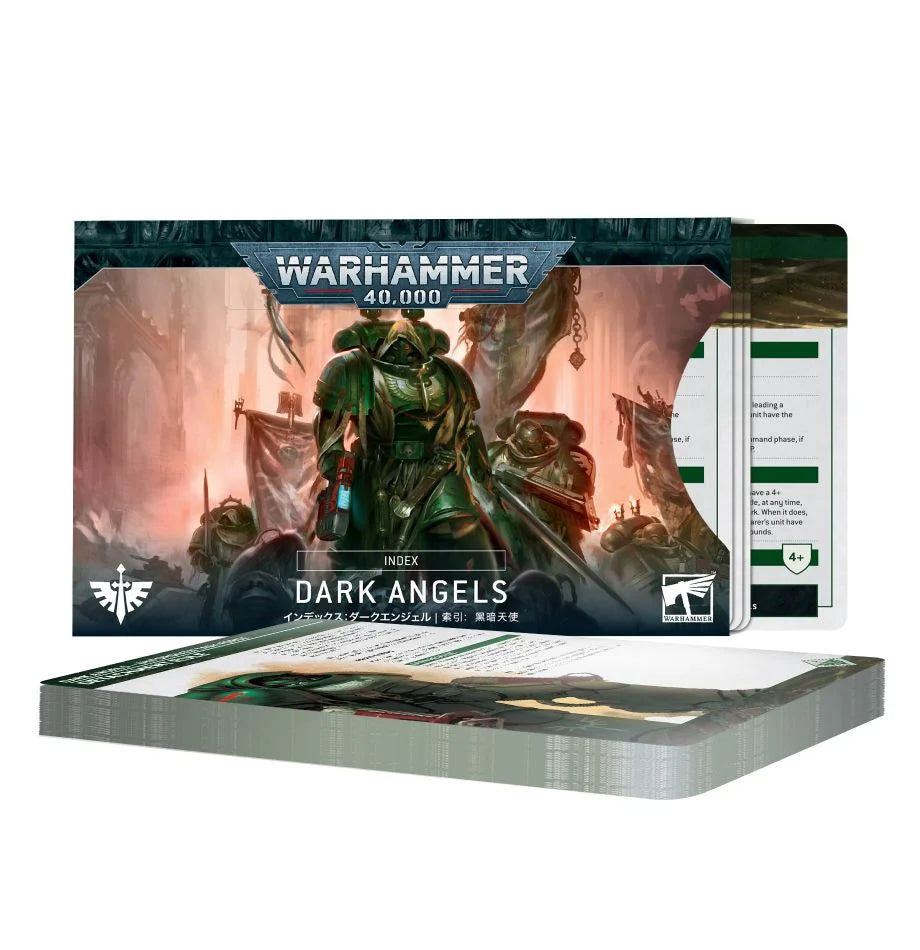 Warhammer 40k Index Cards: Dark Angels