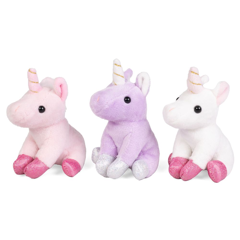 LITTLE Living Nature Buddies Unicorn Stuffed Animals