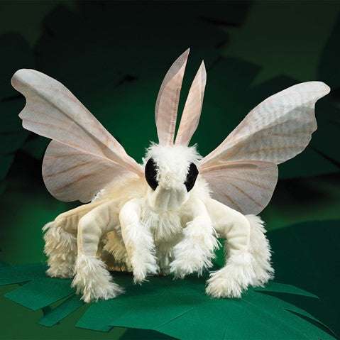 Poodle Moth Puppet
