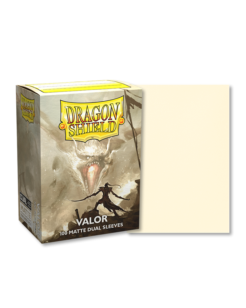 Sleeves: Dragon Shield Matte Dual Valor 100 (IVORY)