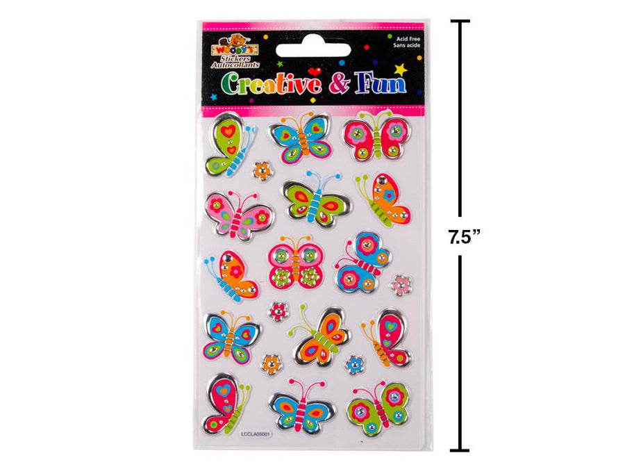 Woody's Sticker Foil Butterflies