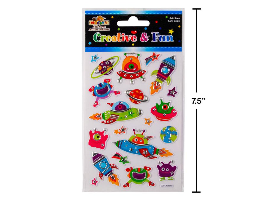Woody's Sticker Foil Spaceships