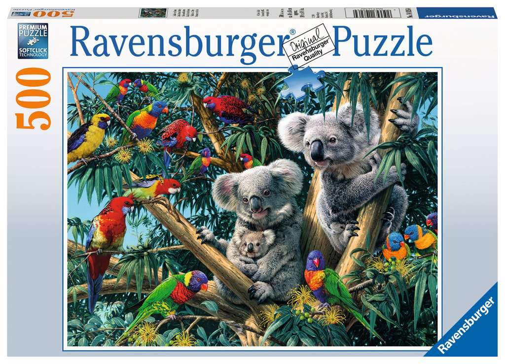 Koalas in a Tree - 500pc