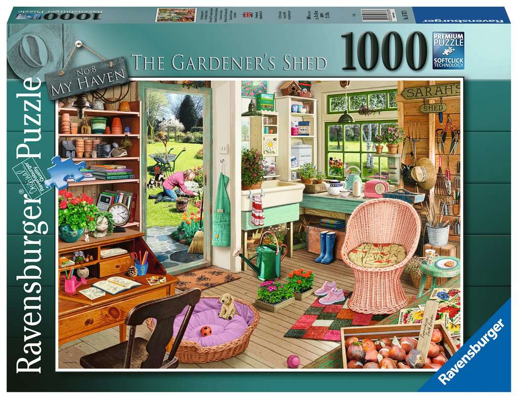 My Haven No.8 - The Gardeners Shed - 1000pc