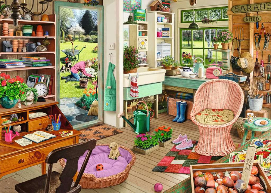 My Haven No.8 - The Gardeners Shed - 1000pc