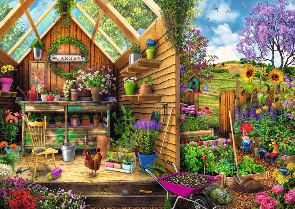 Gardener's Getaway_300 pc Large Format