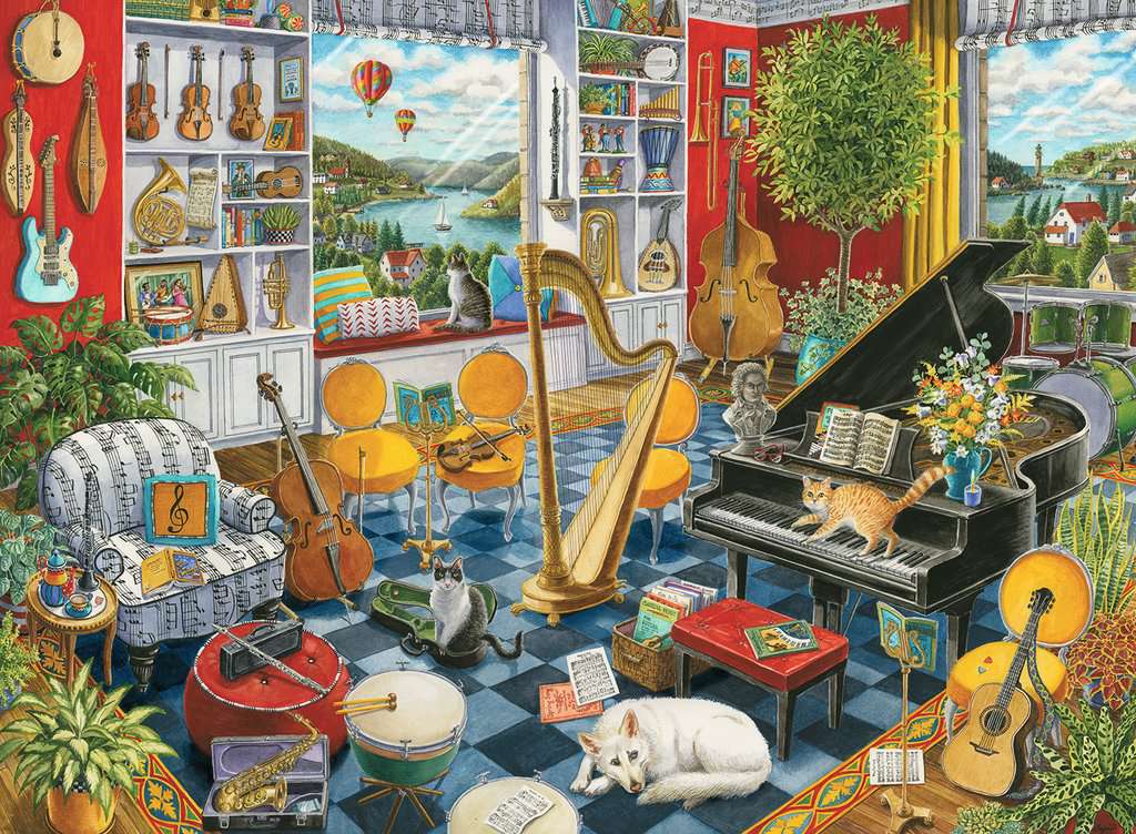 The Music Room - 500pc