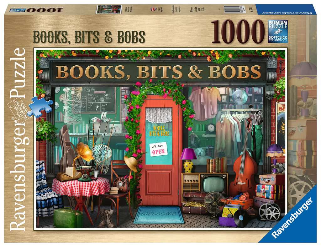 Books, Bits & Bobs- 1000pc