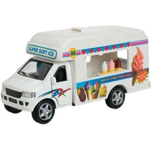 Ice Cream Truck Classic Pull Back Toy