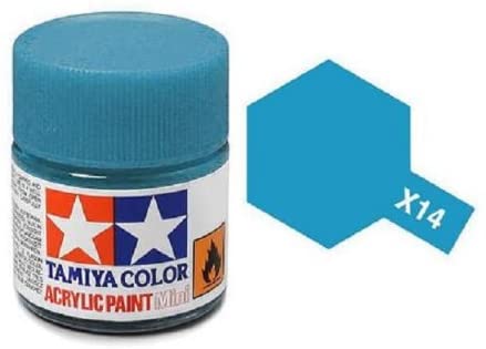 X-14 Sky Blue Acrylic Mini