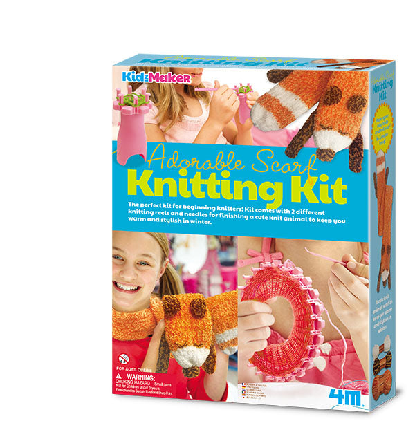 Adorable Scarf Knitting Kit