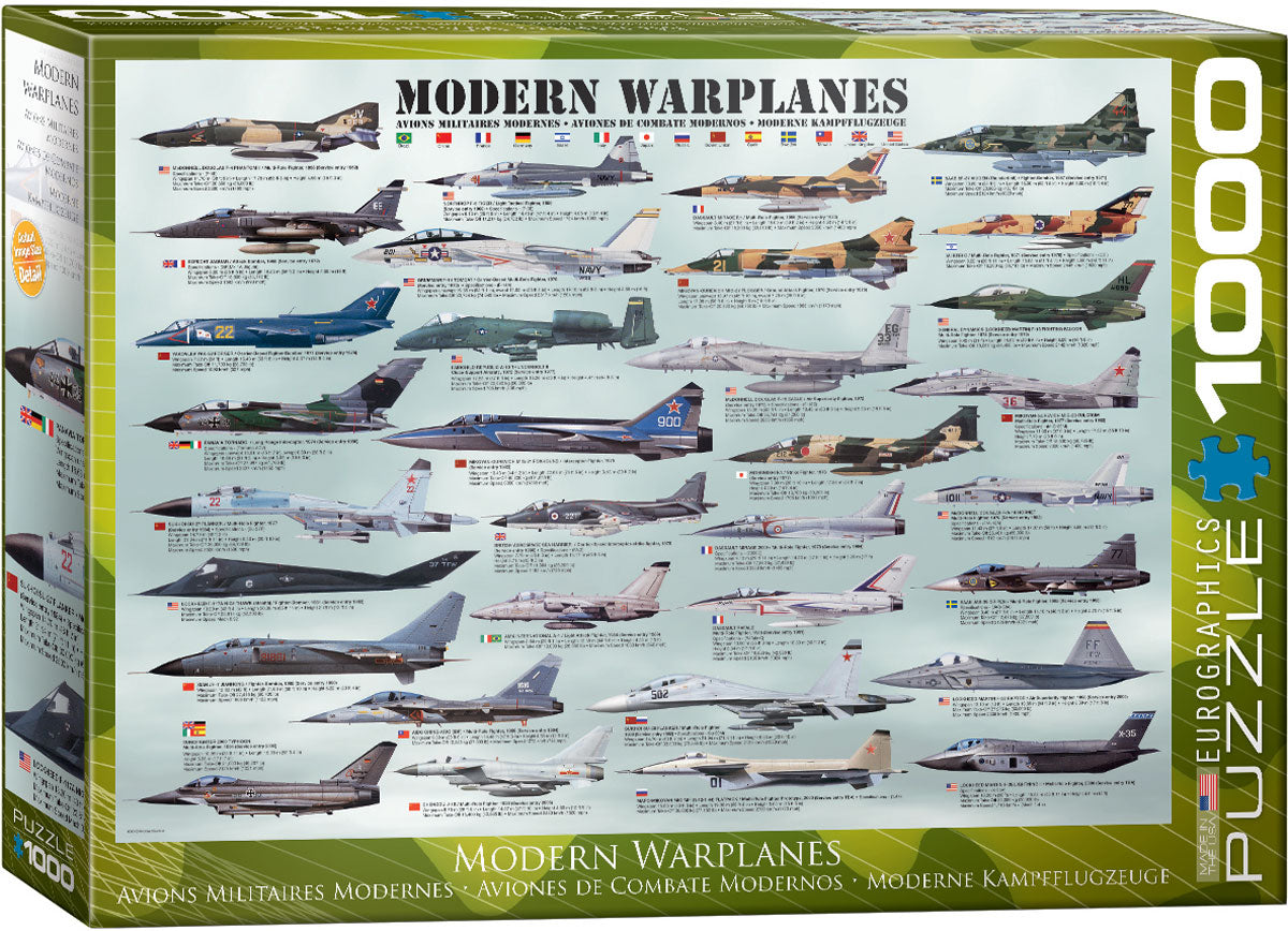 Modern Warplanes - 1000pc